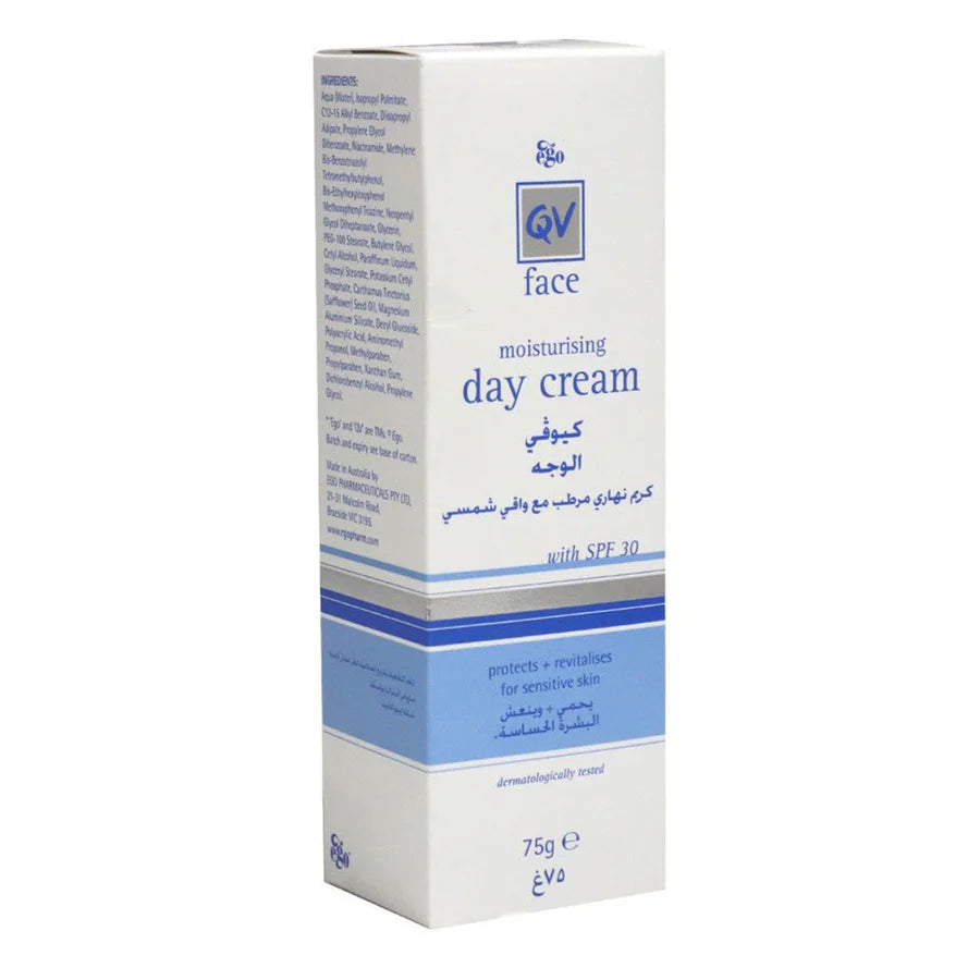 Ego QV Face Moisturising Day Cream with SPF 30 – 125g