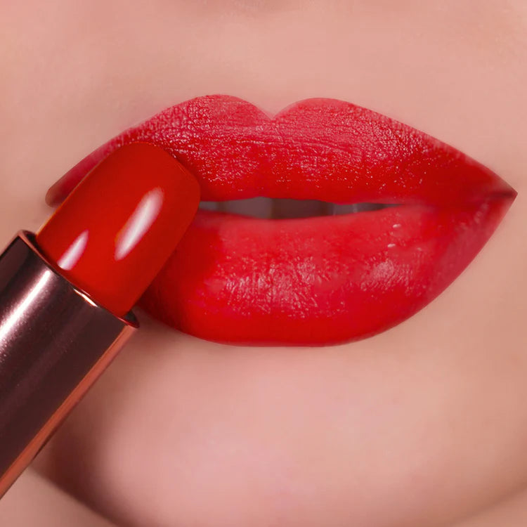 SKIN Story Scarlet Lipstick Clean Beauty lip Color
