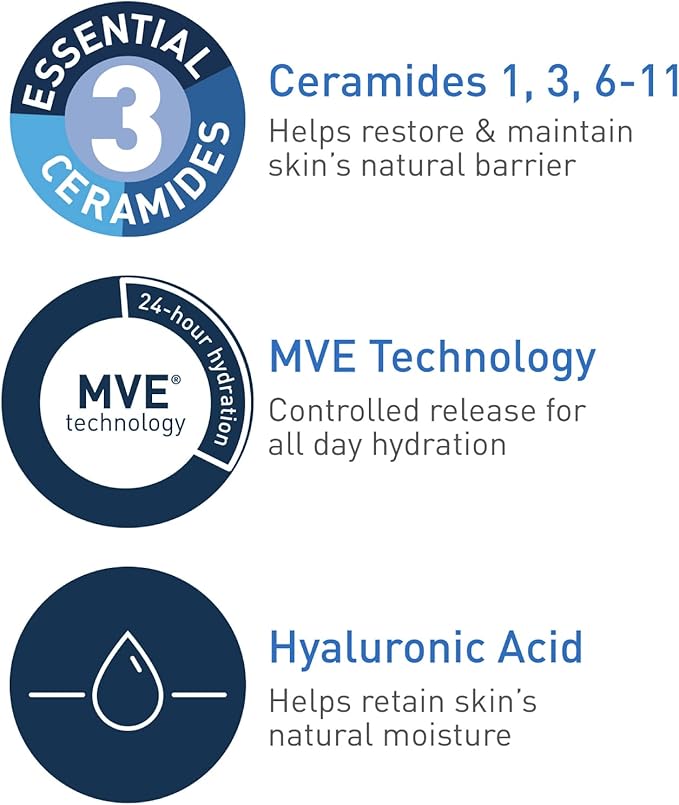 CeraVe Fragrance Free Moisturising Cream For Dry To Very Dry Skin 454g