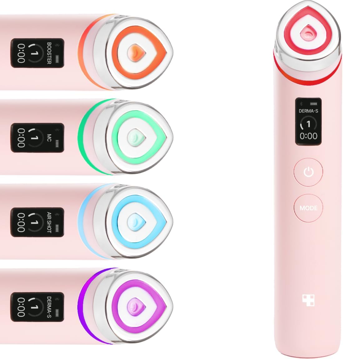 Medicube Age-R Booster Pro Pink 6-in-1 Real Glass Glow Device
