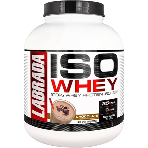 Labrada 100% Whey Protein Isolate 4.13lb Chocolate