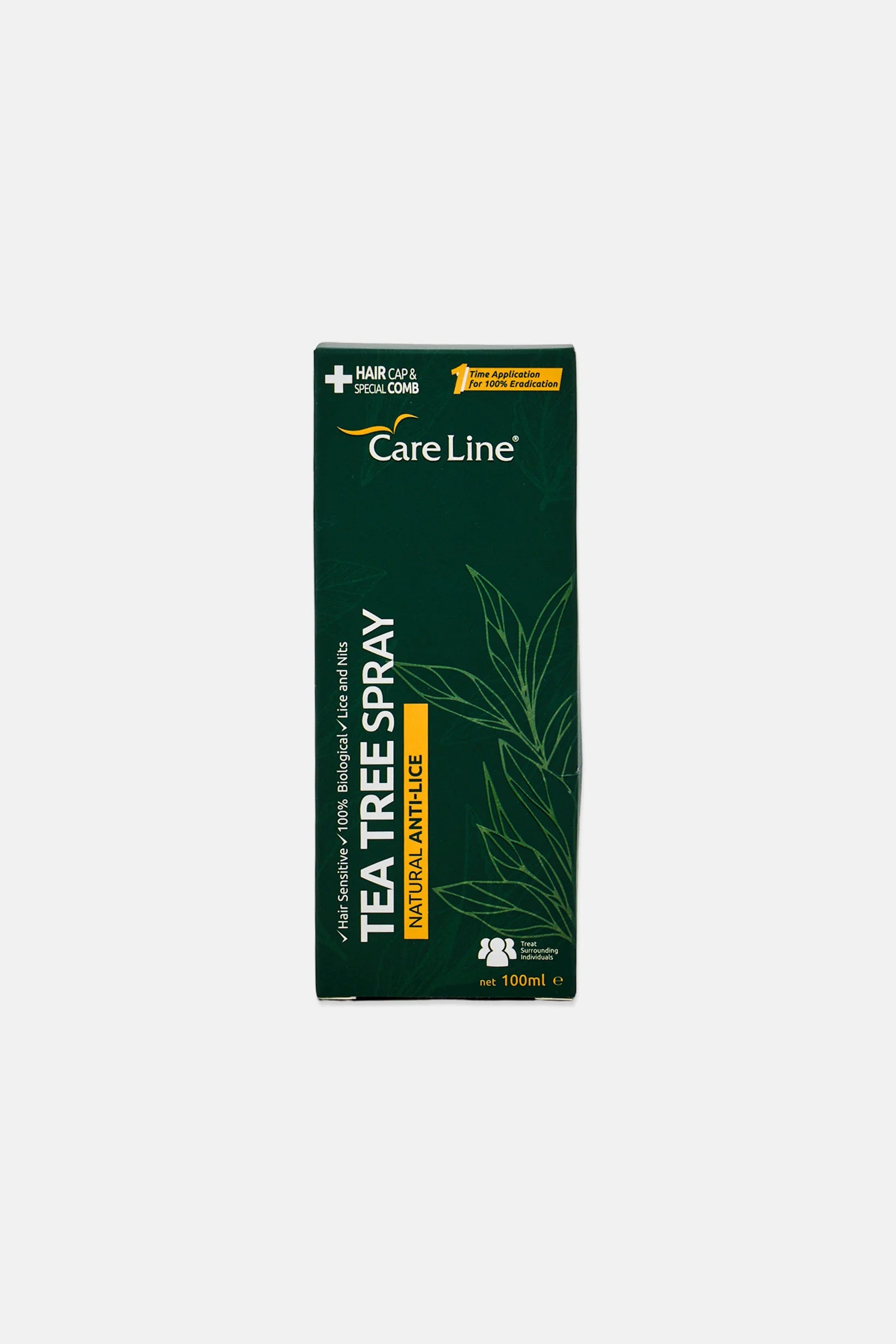 Care Line Natural Anti Lice – Tea Tree Spray 100ml