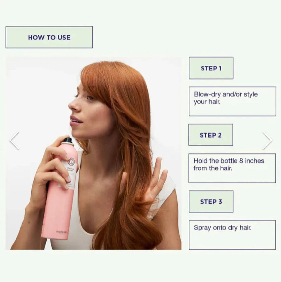 Maria Nila Volume Spray, 300 ml, Hold 4/5, Gives Volume Natural Finish, Antioxidant Preserves Hair Color, 100 Vegan Sulfate/Paraben free
