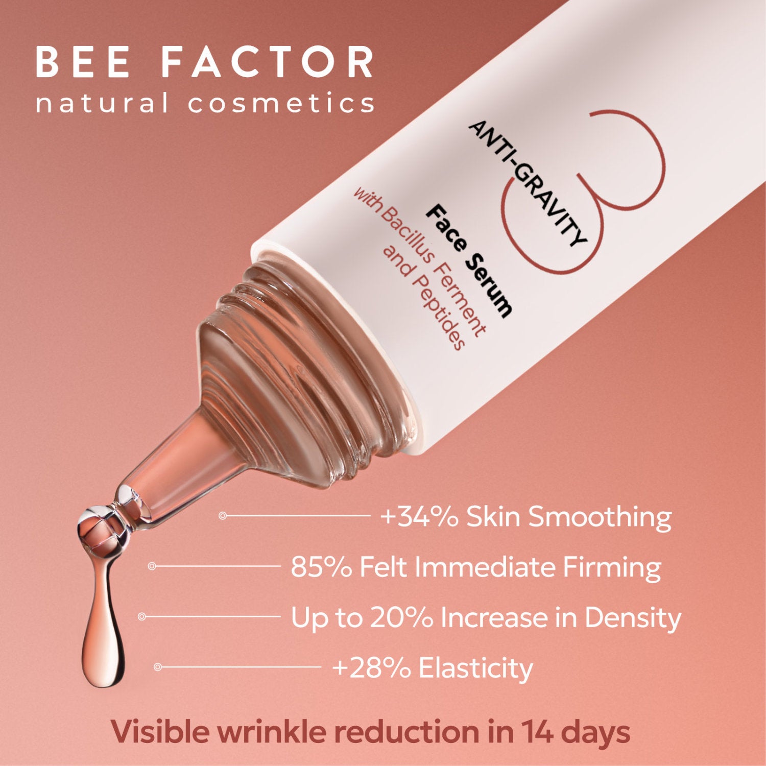 Bee Factor Natural Cosmetics Anti-Gravity Face Serum 30ml