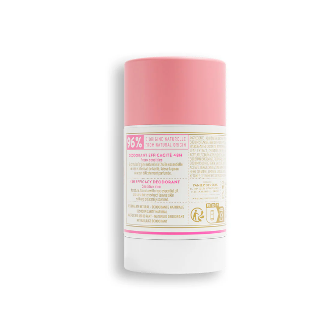 Panier Des Sens Deodorant for sensitive skin - Enchanting Rose 50g