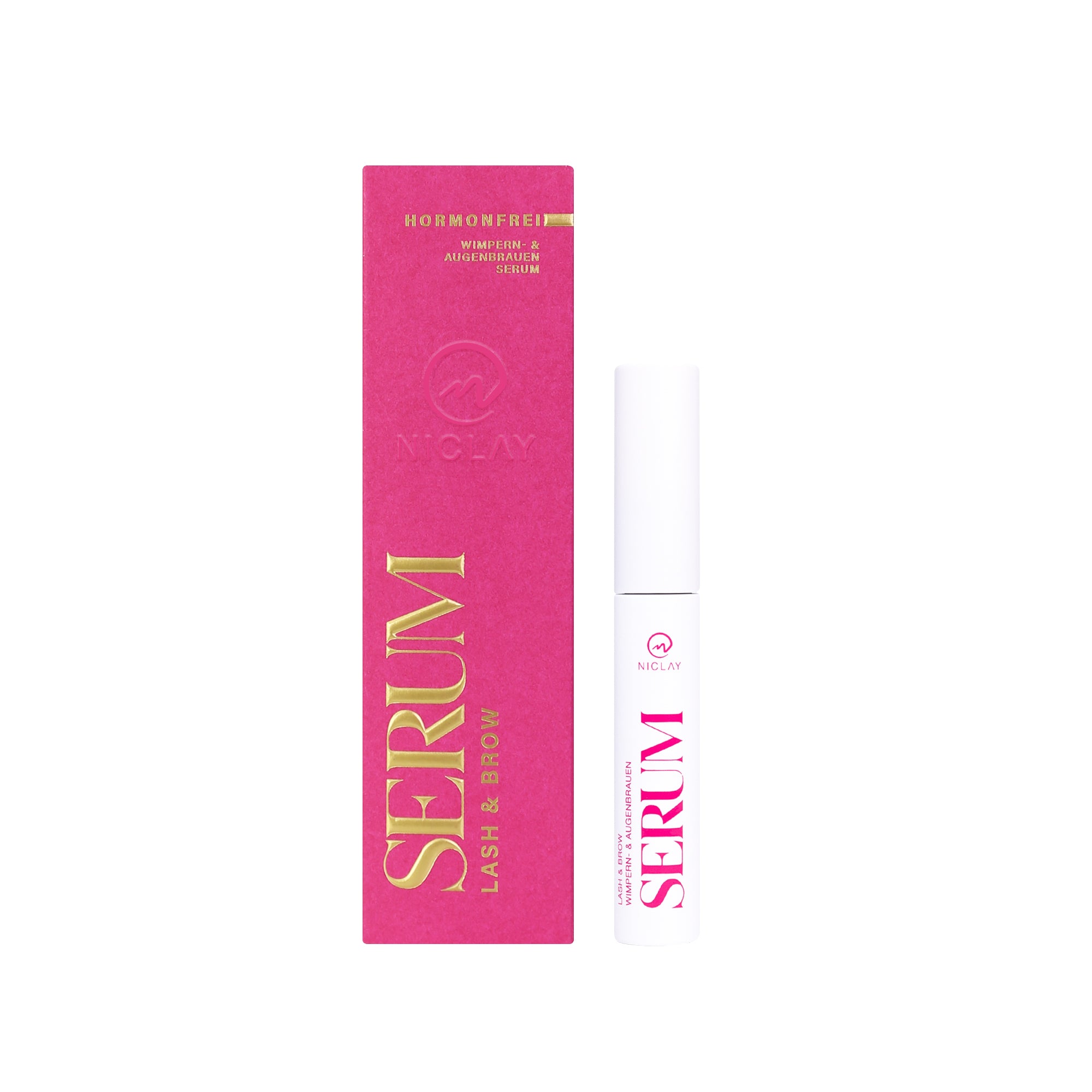 NICLAY Hormone-Free Eyelash & Eyebrow Serum 5ml | Made in Austria