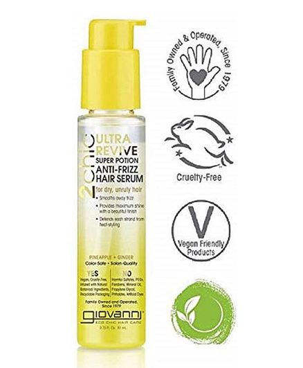 Giovanni 2chic ultra revive anti frizz hair serum 81ml