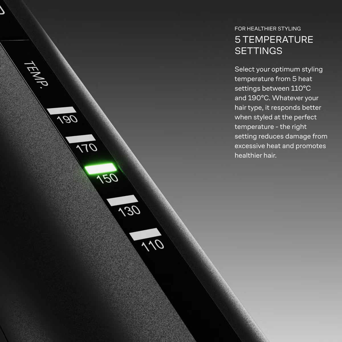 Cloud Nine The Original Hot Brush Black