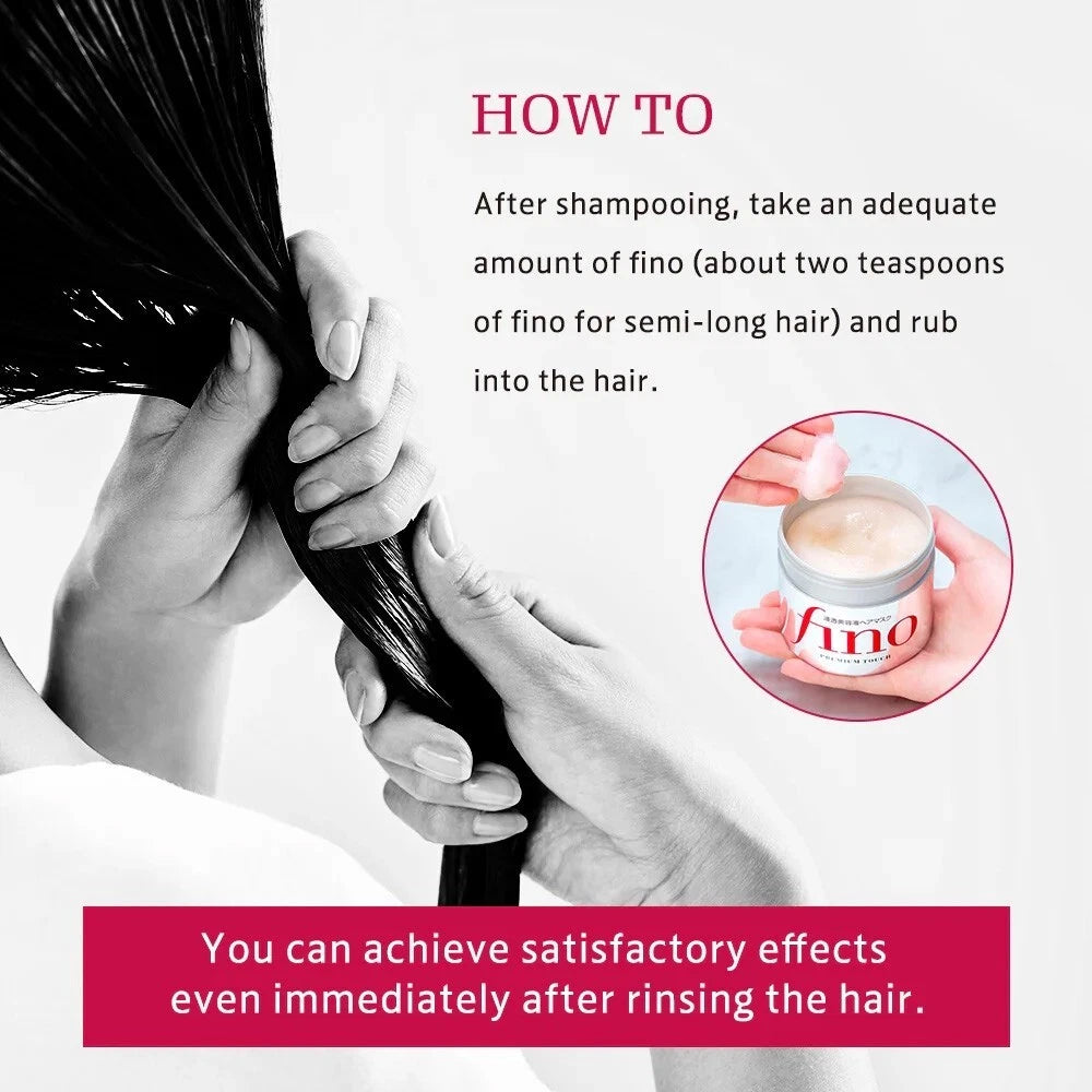 Shiseido Fino Premium Touch Hair Mask For Dry & Frizzy Hair 230g