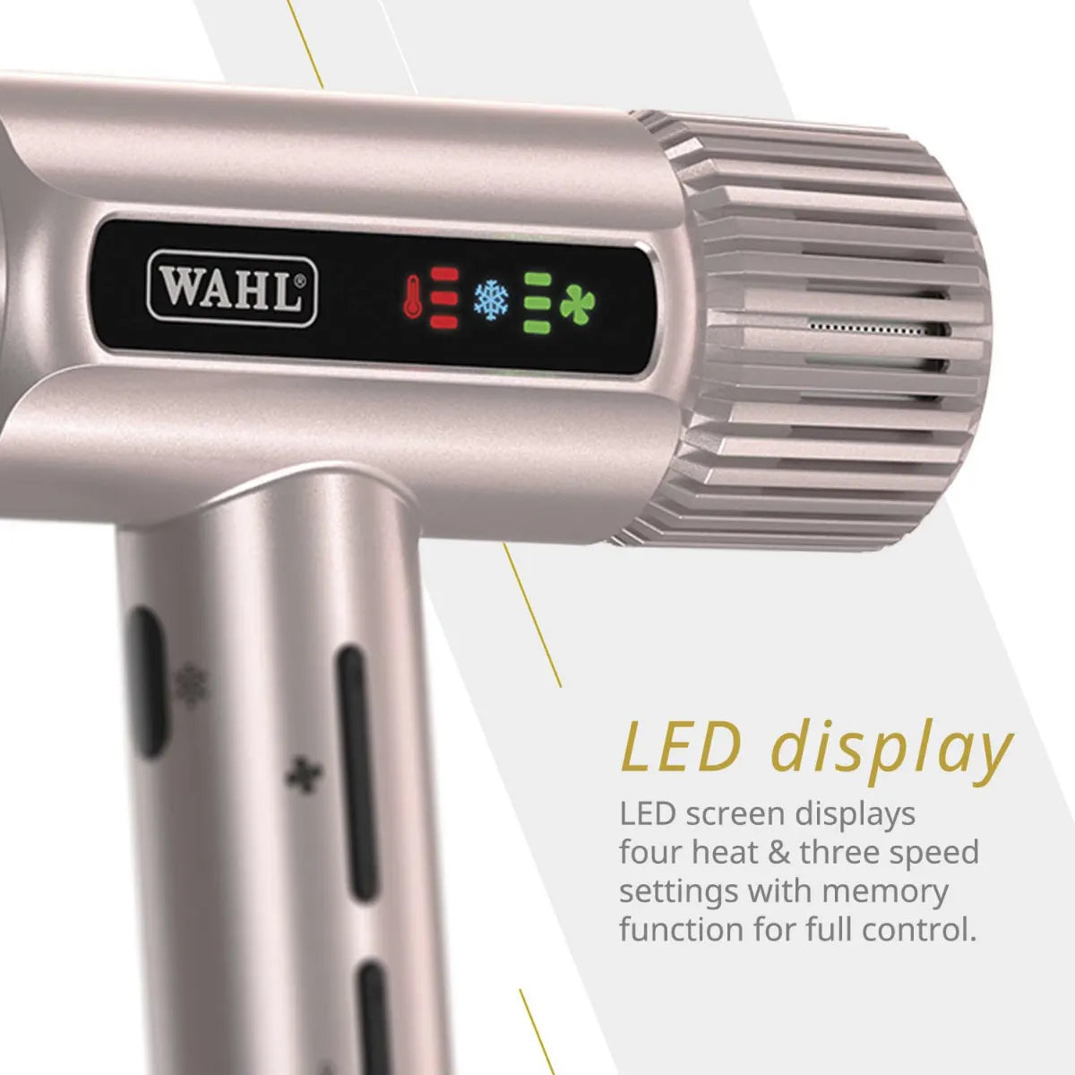 WAHL Vanquish Rose Gold Hair Dryer