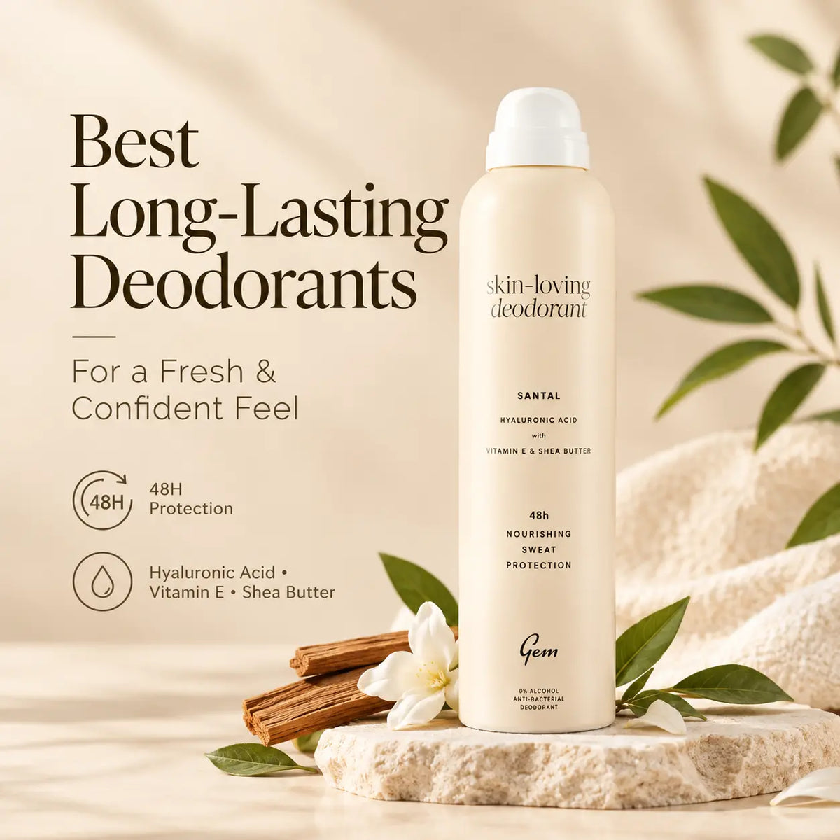 Gem Santal Deodorant