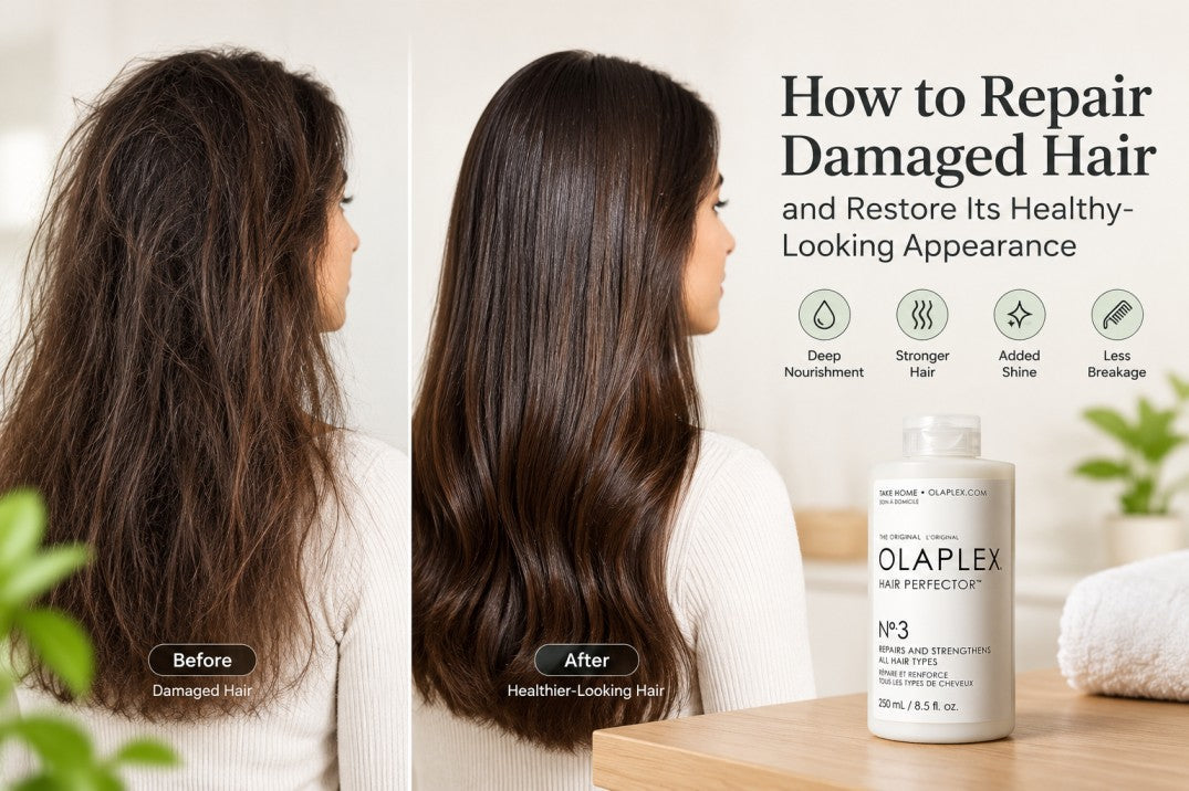 How to Repair Damaged Hair and Restore Its Healthy-Looking Appearance
