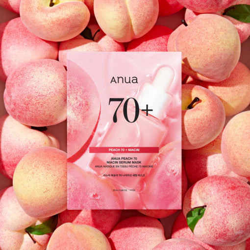 ANUA PEACH NIACIN SERUM MASK 25G (10EA)