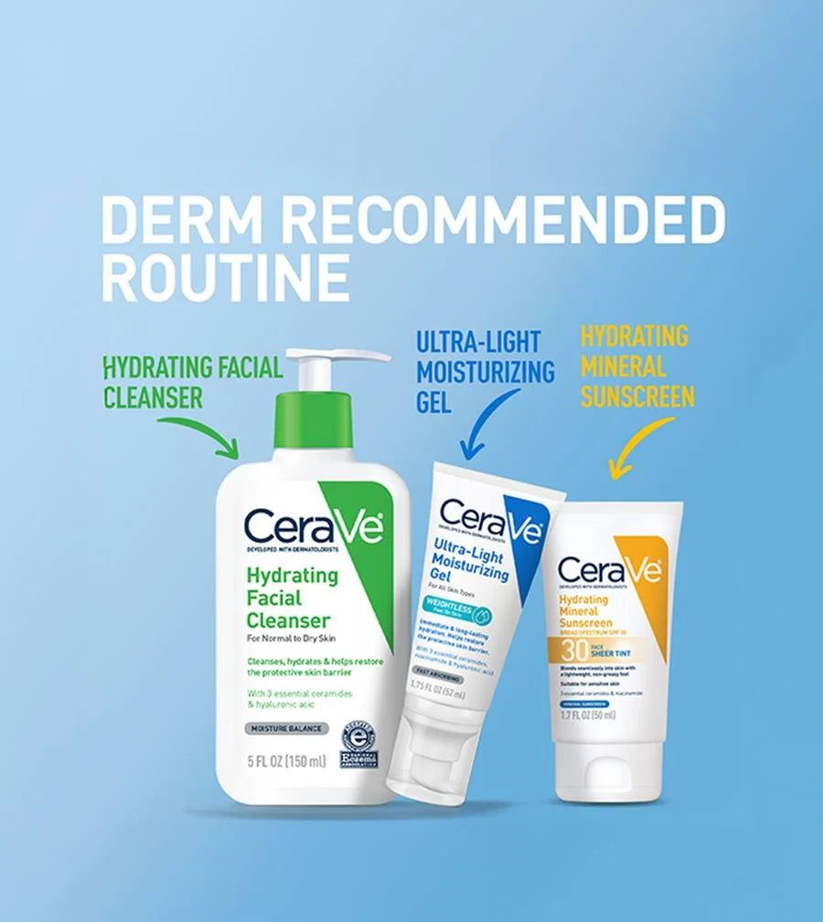 CeraVe Ultra‑Light Moisturizing Gel 52 ml