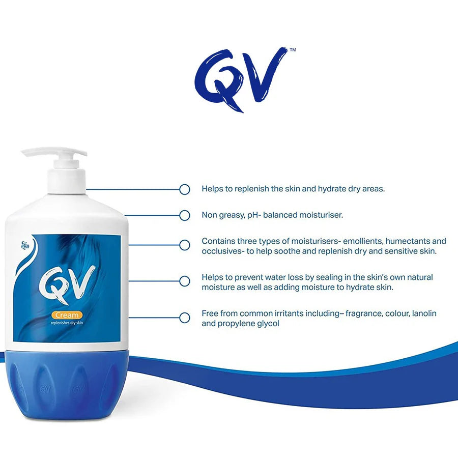 Ego QV Moisturising Cream For Dry Skin 500g
