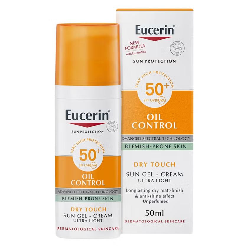 Eucerin Oil Control Dry Touch Gel Cream SPF50 50ml