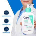 CeraVe Foaming Cleanser Gel Moussant Normal to Oily Skin 236ml.