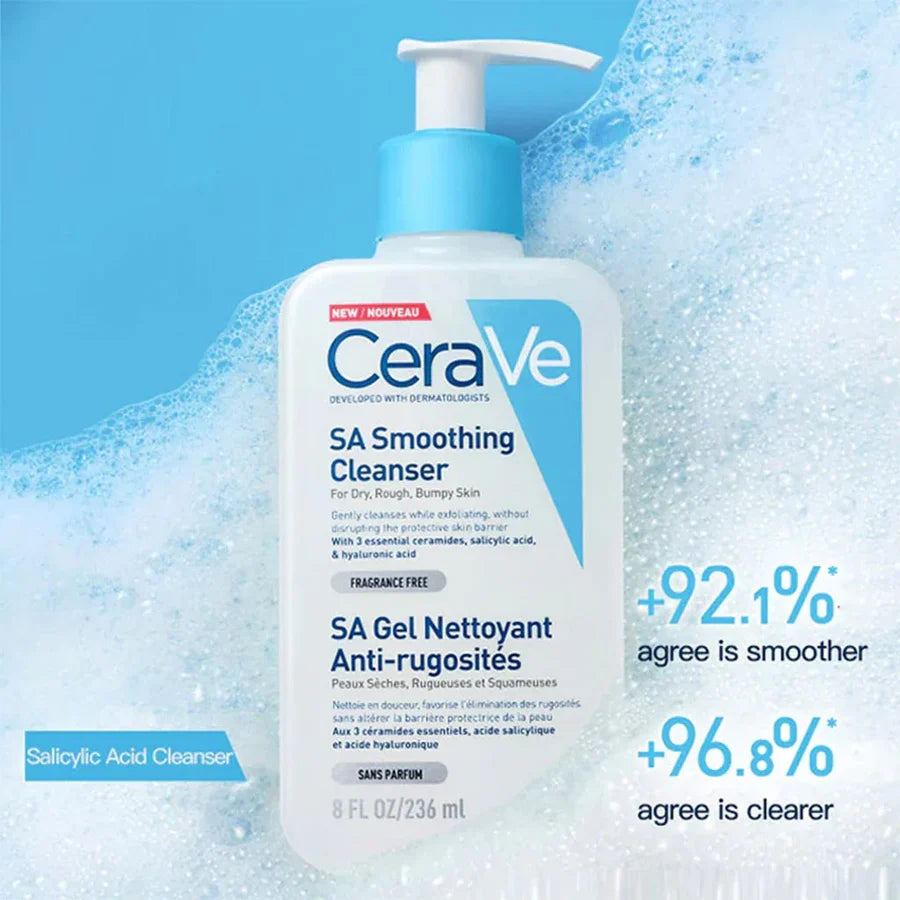 CeraVe SA Smoothing Cleanser with Salicylic Acid 236ml
