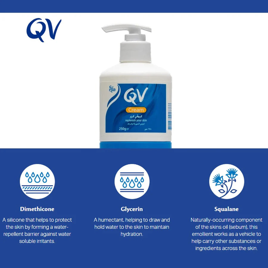 Ego QV Moisturising Cream For Dry Skin 250g