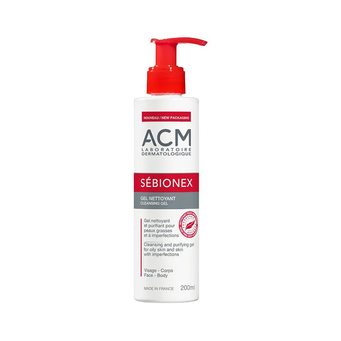 ACM Sebionex Cleansing Gel For Oily And Acne-Prone Skin 200ml