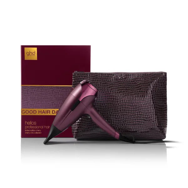 GHD Helios Hair Dryer Cherry Chic-1875w Professional Blow Dryer Limited Edition