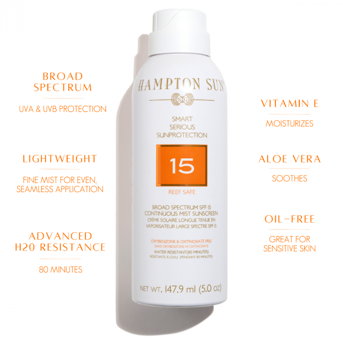 Hampton Sun SPF 15 Continuous Mist 147.9ml
