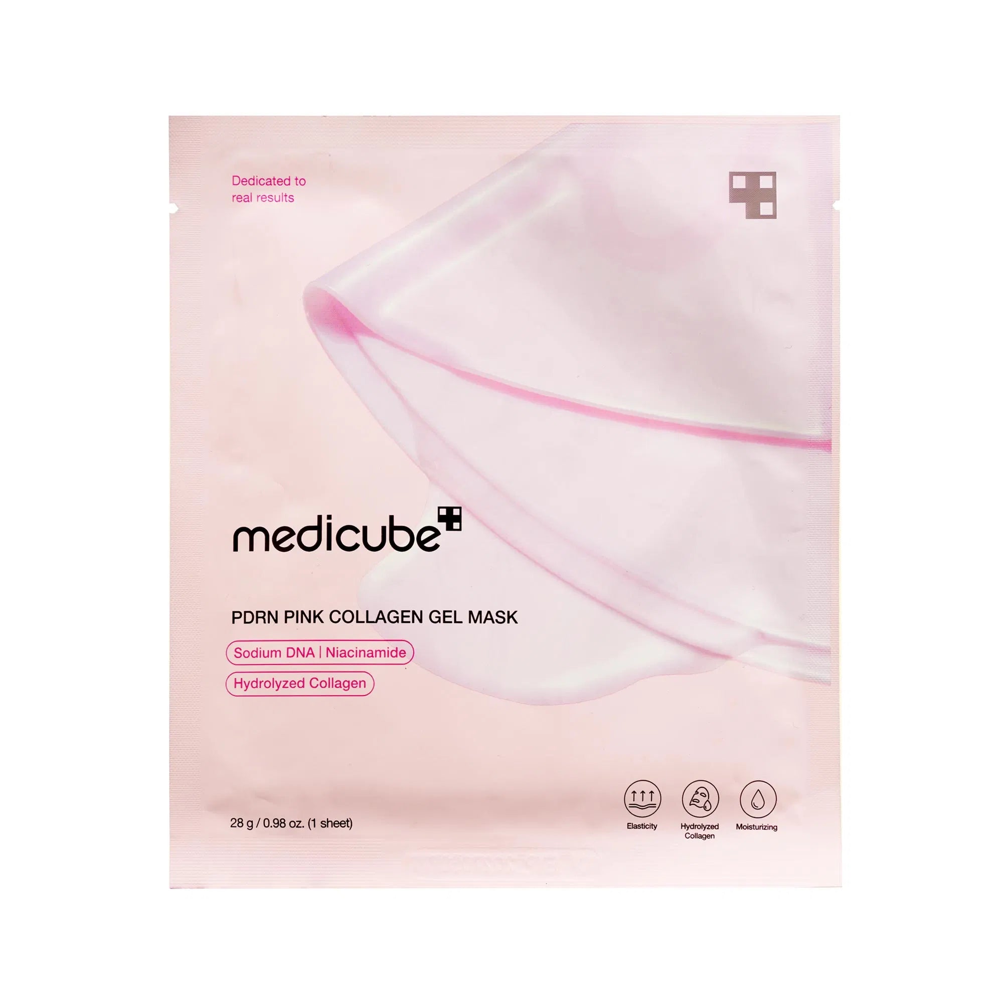 Medicube Salmon DNA PDRN pink collagen jelly gel mask