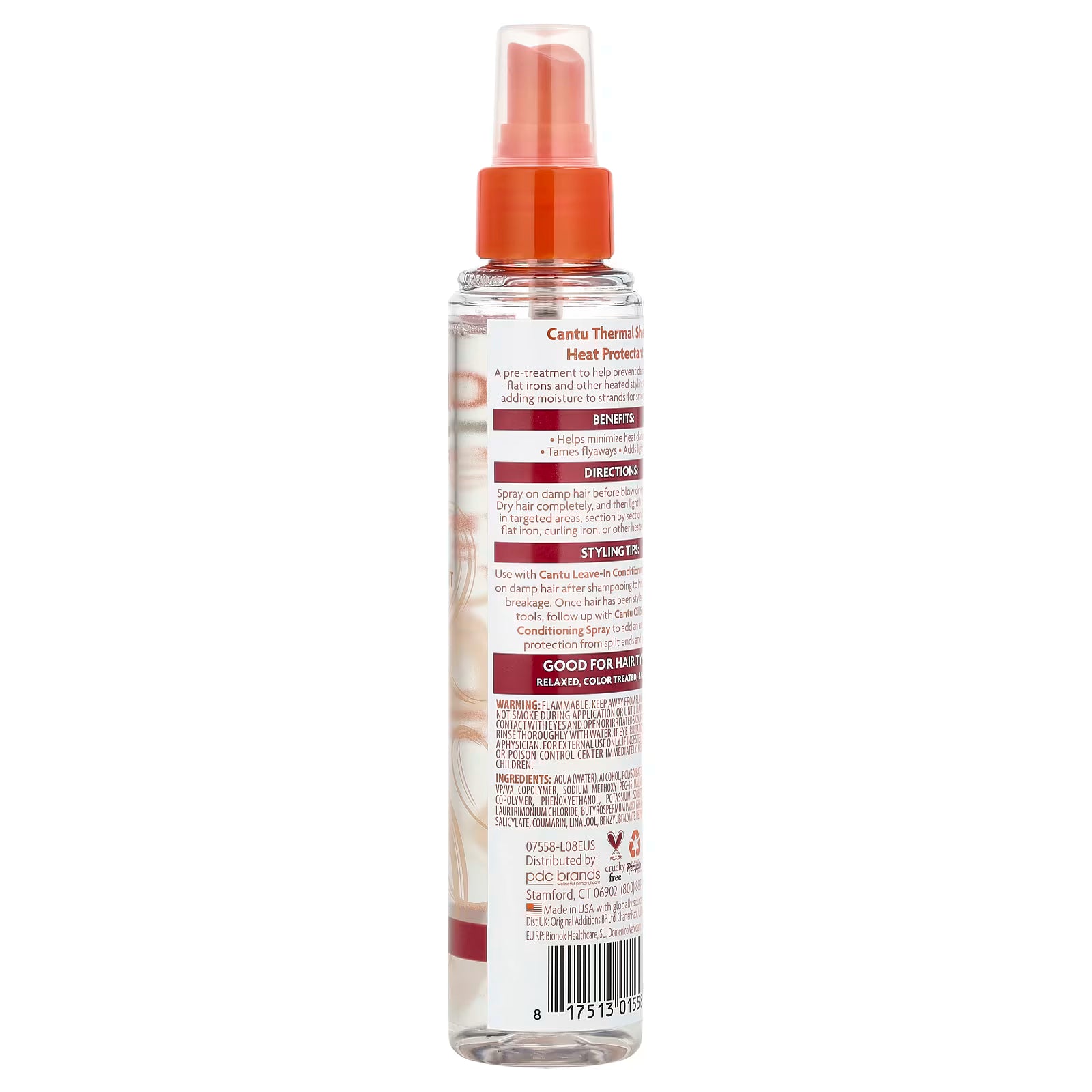 Cantu, Shea Butter, Thermal Shield Heat Protectant, 5.1 fl oz (151 ml)