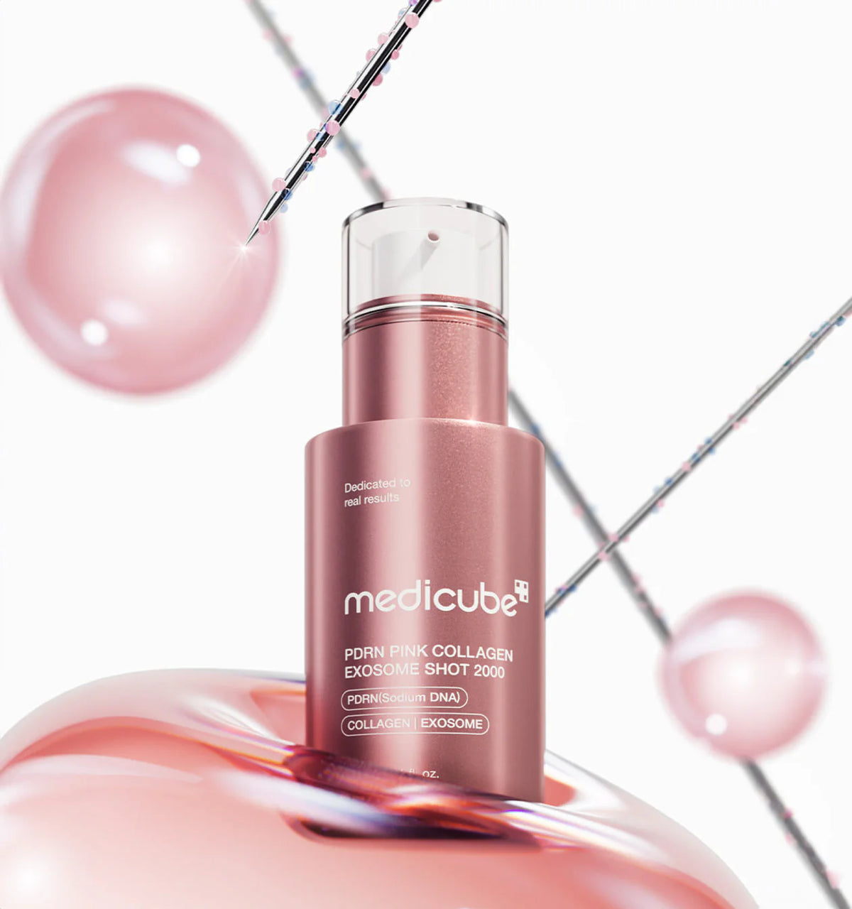 MEDICUBE PDRN PINK COLLAGEN EXOSOME SHOT SERUM 2000 30ml