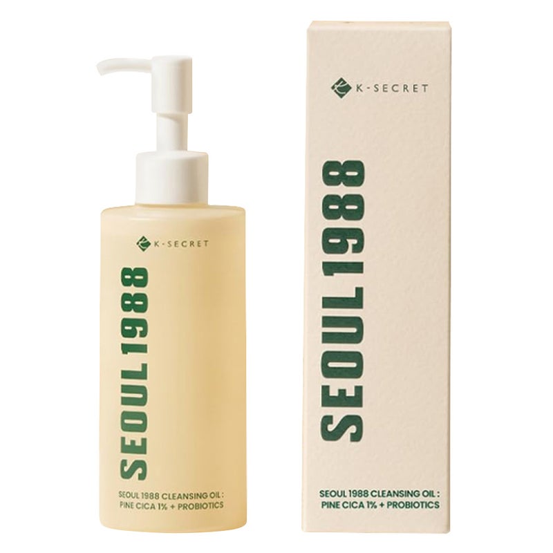 K-Secret Seoul 1988 Cleansing Oil Pine Cica 1% + Probiotics 200ml