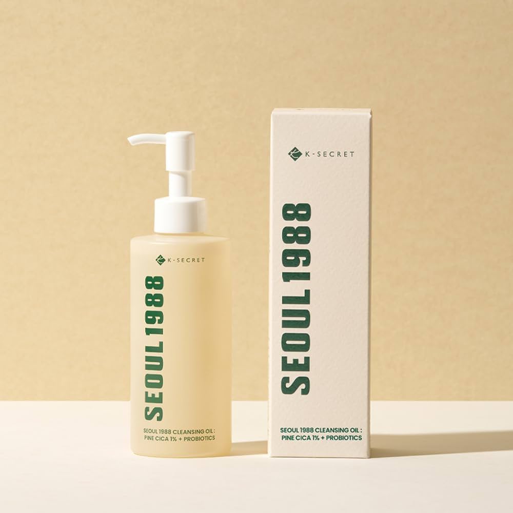 K-Secret Seoul 1988 Cleansing Oil Pine Cica 1% + Probiotics 200ml