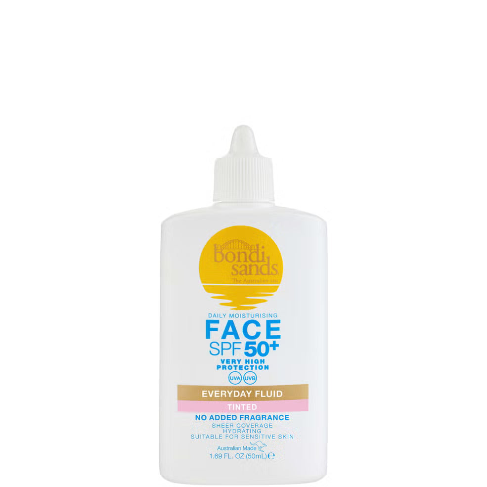 Bondi Sands SPF 50+ Fragrance Free Tinted Face Fluid (UK – 50 ml)