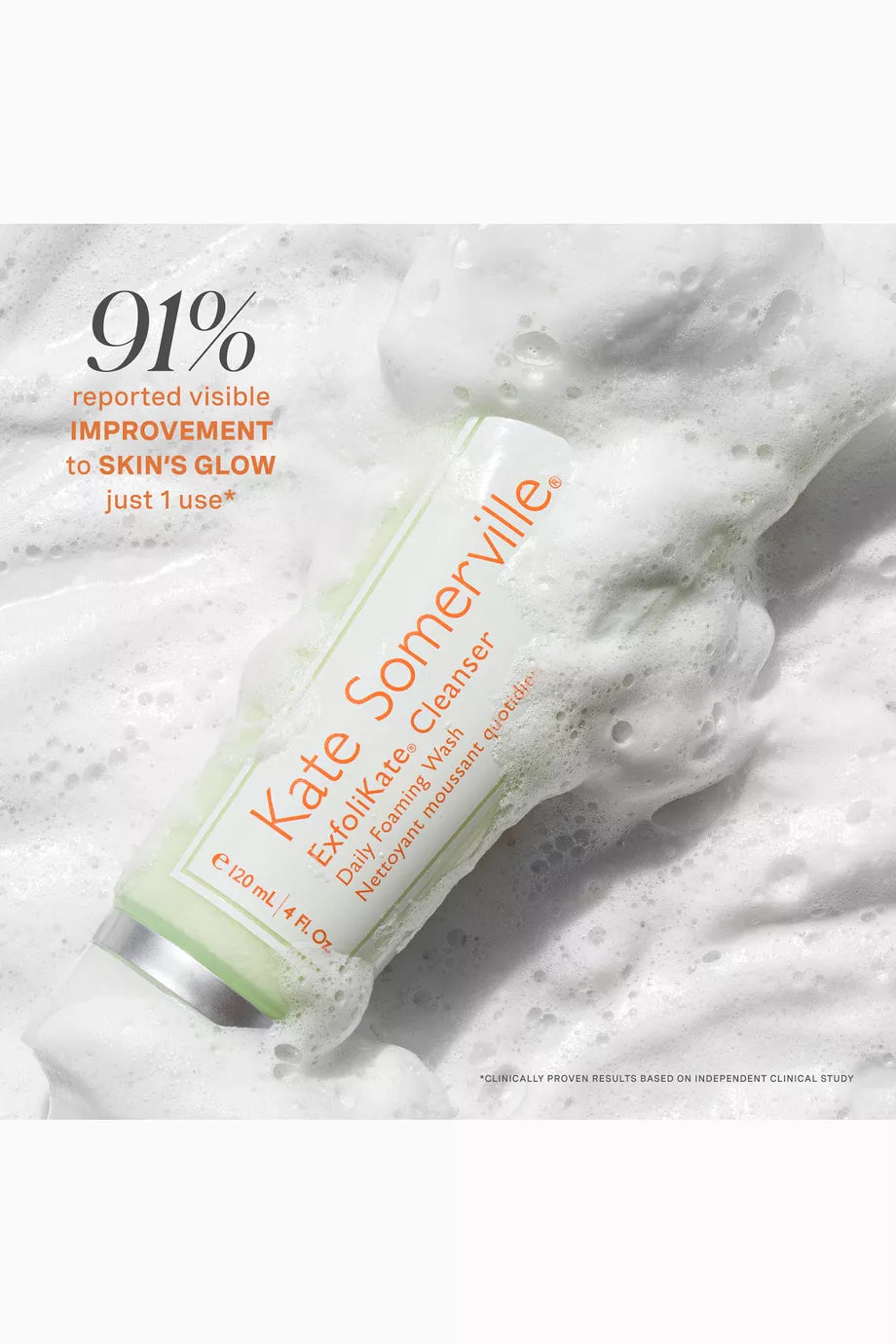 Kate Somerville ExfoliKate Cleanser Daily Foaming Wash 4oz/120ml