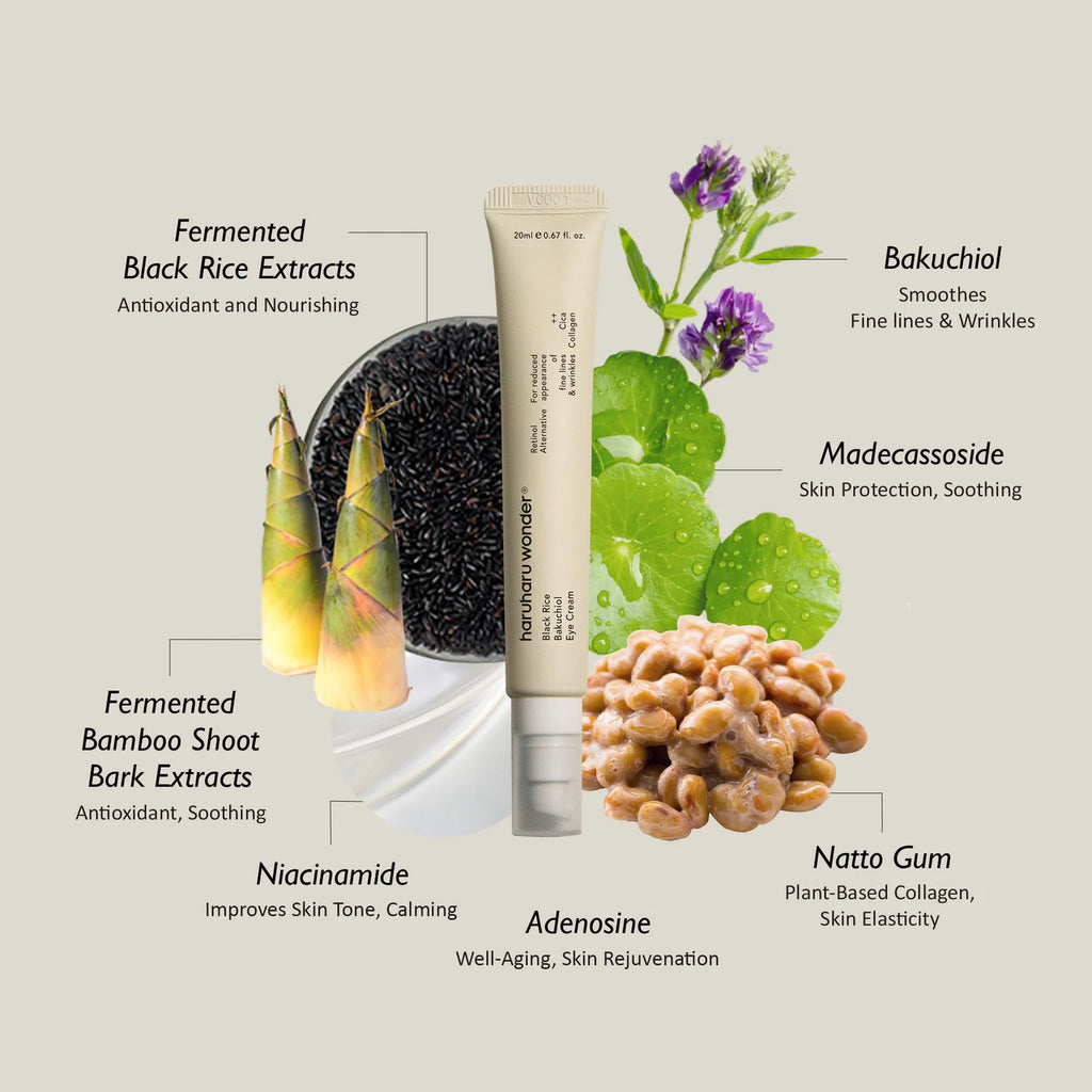 Haruharu wonder Black Rice Bakuchiol Eye Cream- 20ml