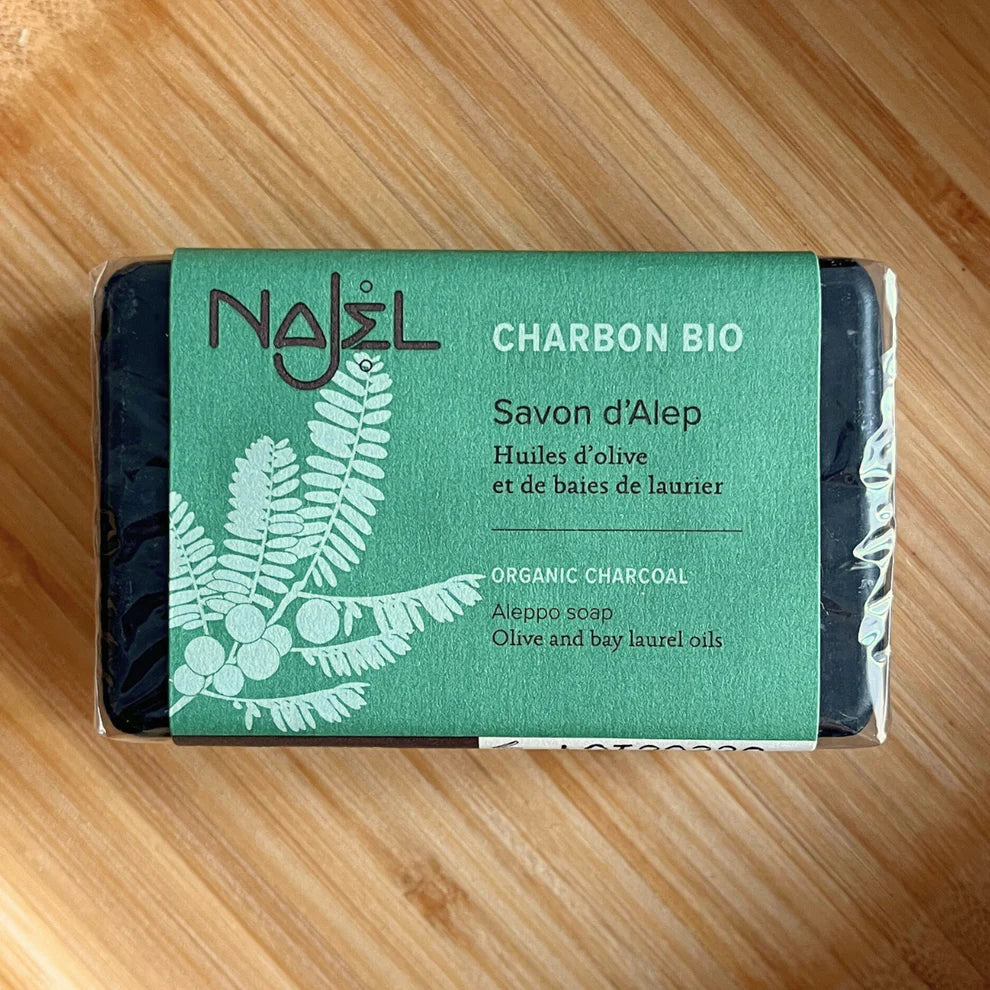 Najel Natural Aleppo Soap Organic Charcoal