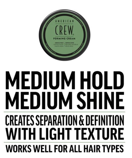 American Crew Forming Cream Medium Hold and shine 85gm