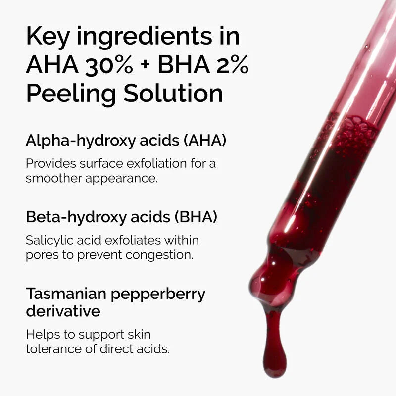 The Ordinary AHA 30% + BHA 2% Peeling Solution – 30ml