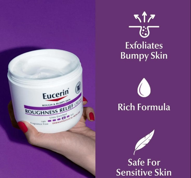 Eucerin Roughness Relief Cream for Rough & Bumpy Skin 454g
