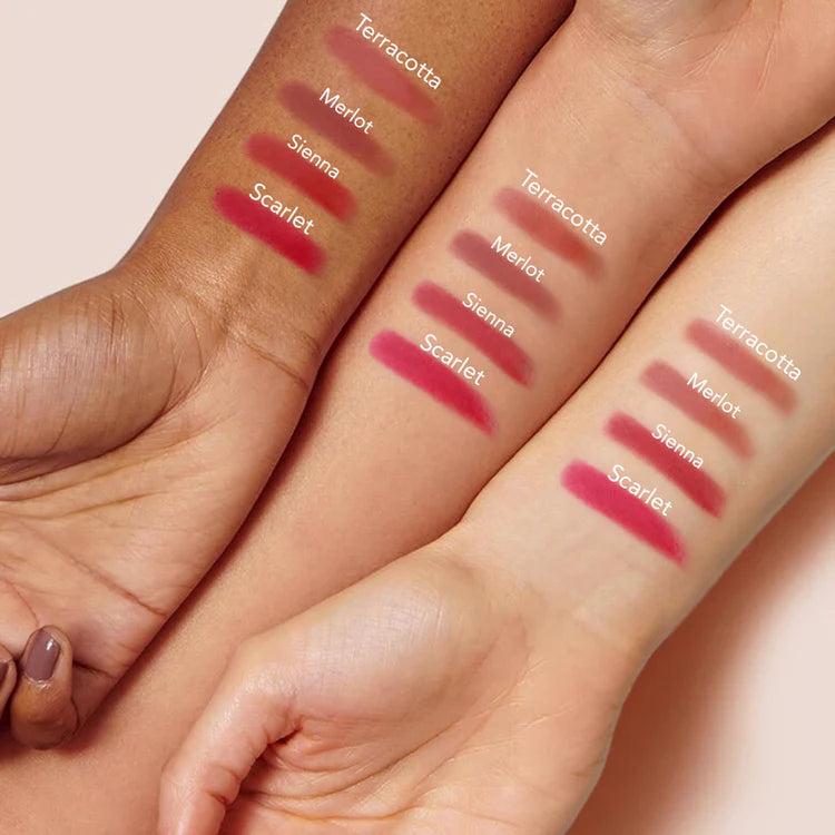 SKIN Story Scarlet Lipstick Clean Beauty lip Color