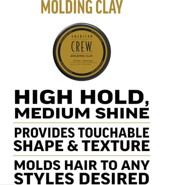 American Crew Molding Clay High Hold and medium shine 85gm
