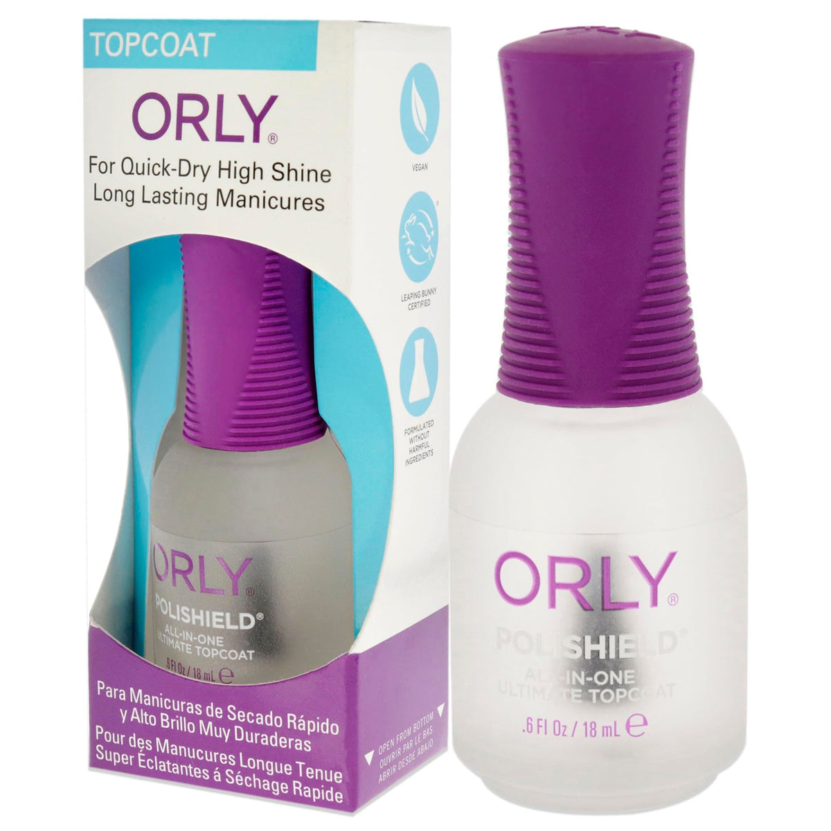 Orly polish Shield all in one ultimate top coat 118ml