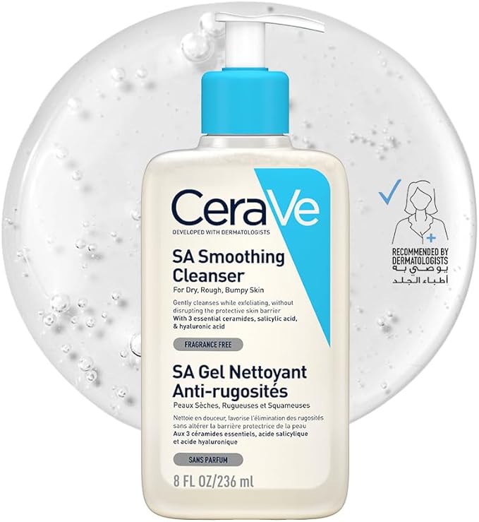 CeraVe SA Smoothing Cleanser with Salicylic Acid 236ml