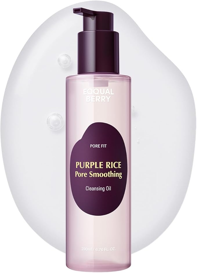 EQQUALBERRY PURPLE RICE PORE SMOOTHING CLEANSING OIL 200ML