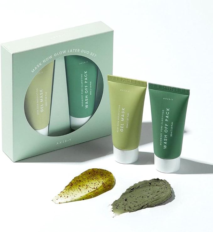 AXIS-Y Mask Now Glow Later Duo Set — 30ML × 2