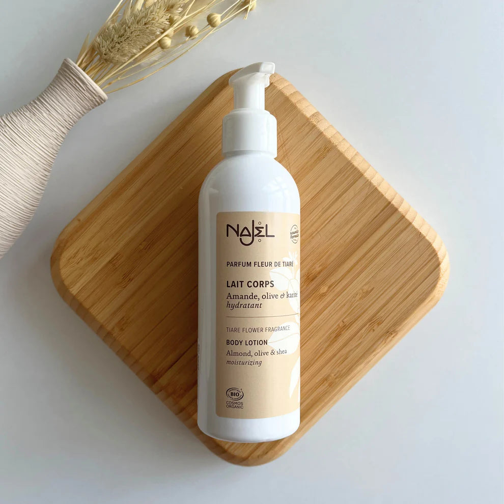 Najel Organic Body Lotion with Natural Tiare Flower