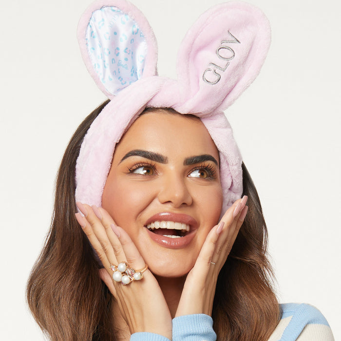 Glov Bunny Ears Headband - Blue Panther