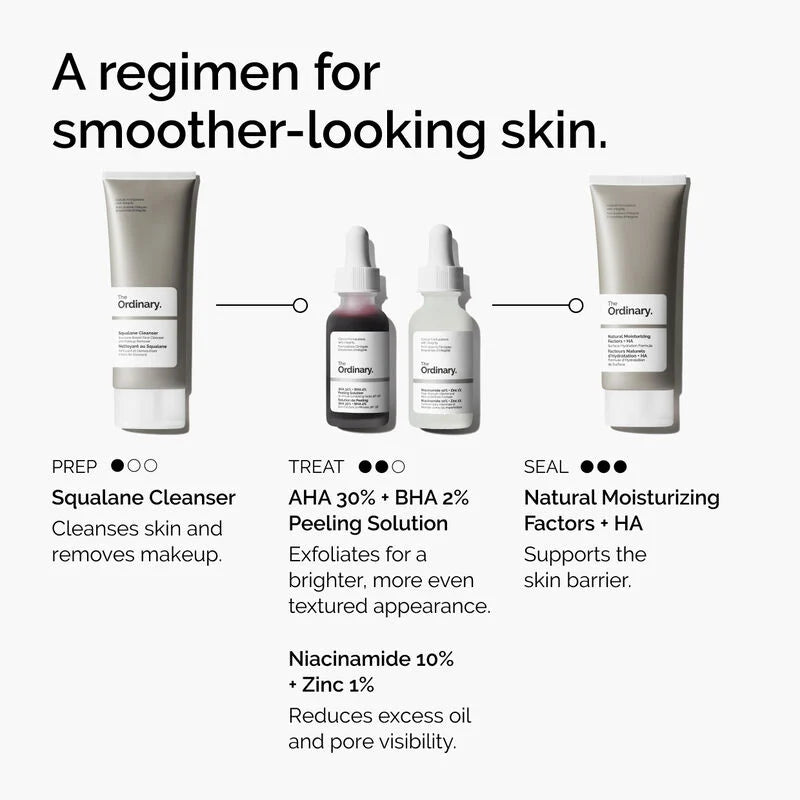 The Ordinary AHA 30% + BHA 2% Peeling Solution – 30ml
