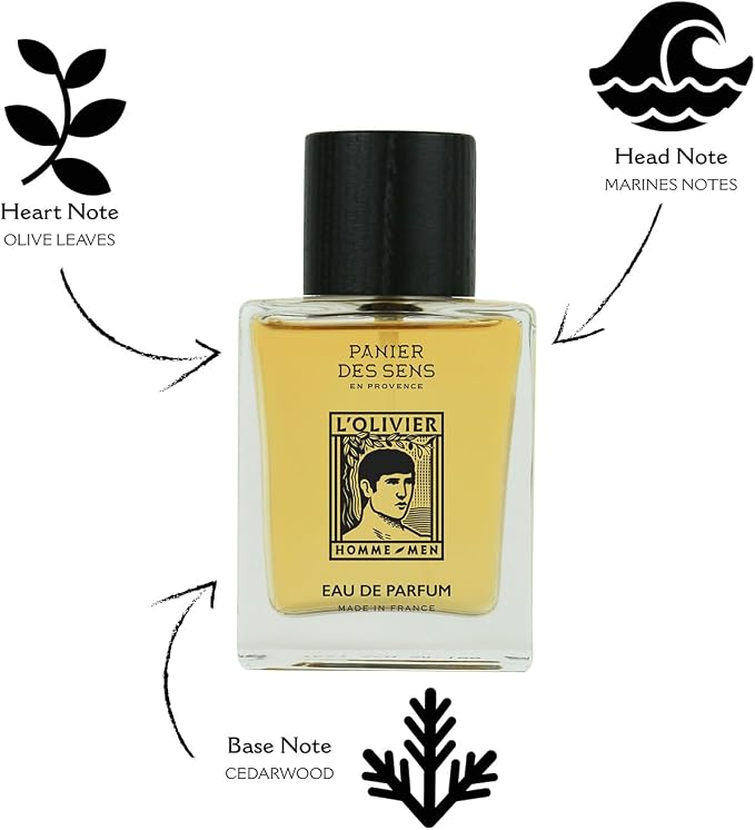 Panier Des Sens Intemporels Gift Pouch Deo L'Olivier 50ml