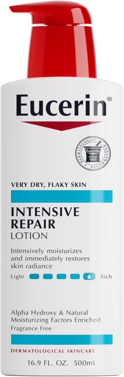 Eucerin Intensive Repair Lotion - Rich Lotion for Very Dry, Flaky Skin 500ml