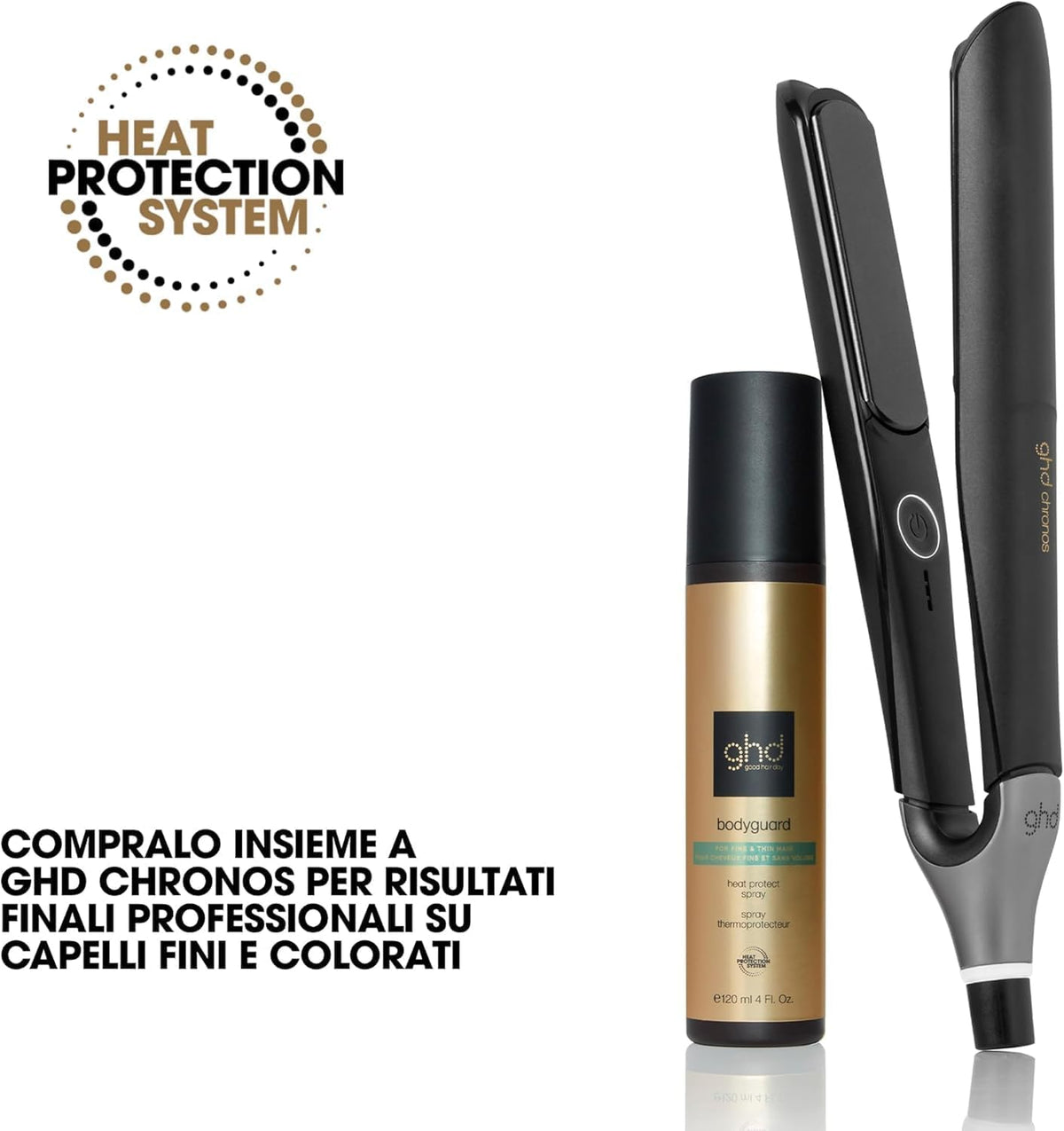 GHD Bodyguard Heat Protect Spray Fine Hair 120ml